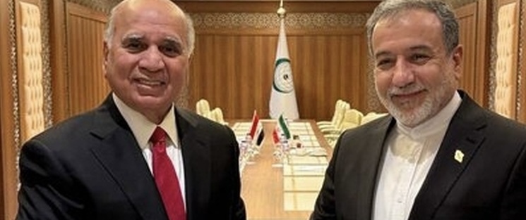 گفت‌وگوی عراقچی با همتای عراقی خود درباره مذاکرات هسته‌ای/ فؤاد حسین بر اهمیت دستیابی به نتایج مثبت در جریان نشست احتمالی آتی با آمریکا در ژنو سوئیس تأکید کرد