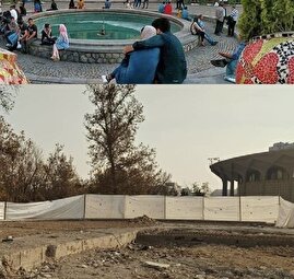 زاکانی، حوض تئاتر شهر را با خاک یکسان کرد