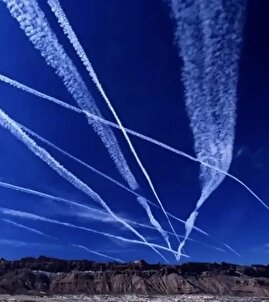 آمریکا و اسرائیل در آسمان کرمان گازهای سمی پخش کردند!